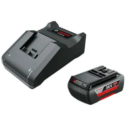 BOSCH Home & Garden Werkzeugakkus mit Ladegerät Starter-Set 36V