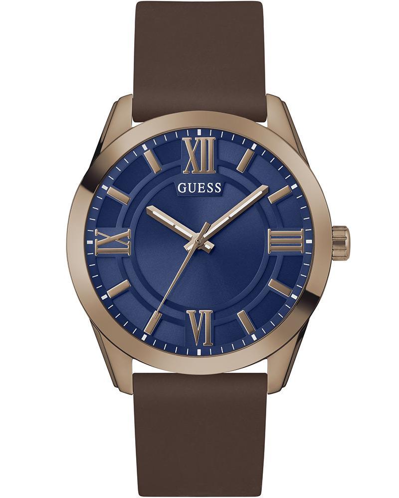 Guess Elliot Heren Horloge Bruin GW0894G3