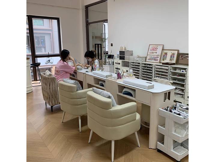 Présentoir De beauté Design Table à ongles tiroirs Tables De manucure professionnelles équipement Mesa De manucure Salon ameublement