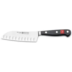 Wüsthof Classic Santoku Vollkropf, Küchenmesser, Schwarz