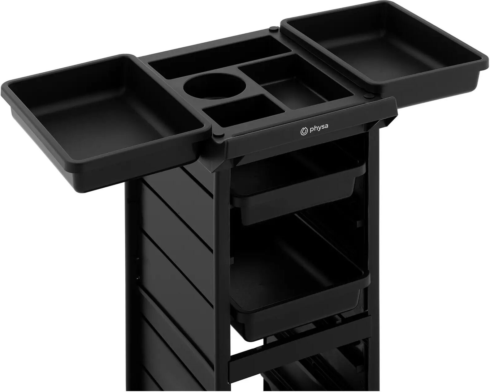 physa Carrello per parrucchiere - 8 kg - 4 Cassetti - 410 x 315 mm -RR-09