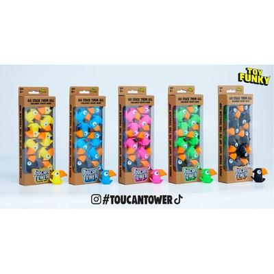 Toucan Tower Stacking Fun