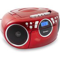 RR 5042-R, Radio rot, CD-Player, Kassettenplayer, UKW-Radio, AUX