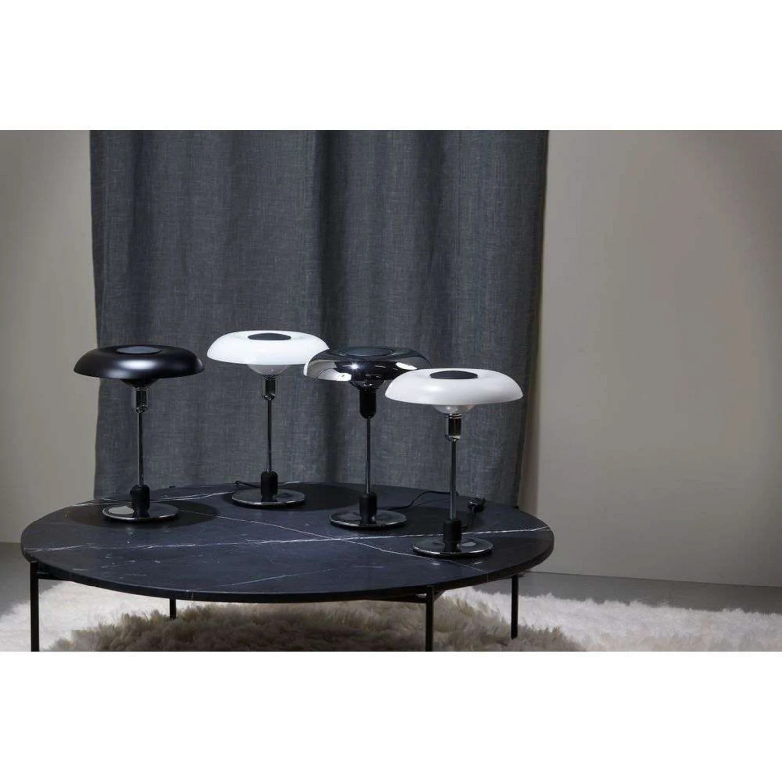 Piet Hein Ra 250 D Tafellamp Wit Metaal