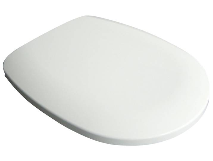WC-Sitz ADOB Aqua , weiss (weiß), Duroplast, WC-Sitze, WC-Sitz, Absenkautomatik, sehr stabil