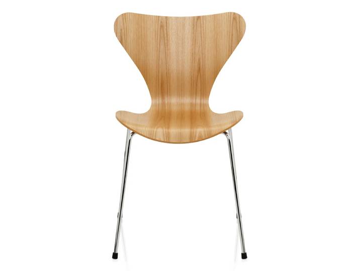 Fritz Hansen - Serie 7 Stuhl, Chrom / Ulme natur