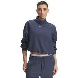 UNDER ARMOUR Performance Fleece 1/4-Zip Sweatshirt Damen 044 - downpour gray/downpour gray L