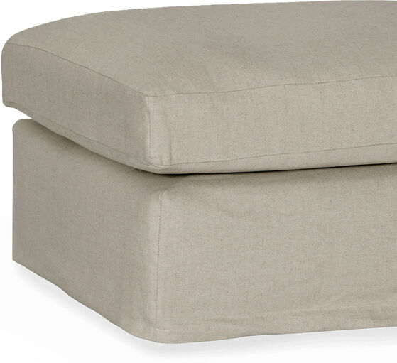 SoffaDirekt Klädsel Monaco Premium Fotpall Khaki