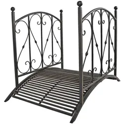 Garden Pleasure Gartenbrücke »Taupo« braun, 81.5x94.5x120.5 cm