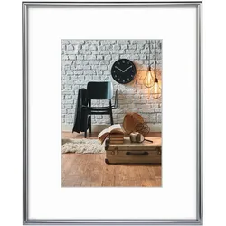 Hama Bilderrahmen Sevilla 00066435 30x40cm Kunststoff silber
