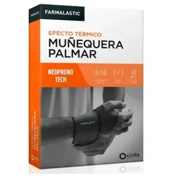 Farmalastic Muñequera Metacarpiana Neopreno Médico Talla Única