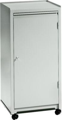 Schäfer Shop Select Werkzeugschrank, Kugel-Lenkrollen, H 1000 x B 500 x T 500 mm, lichtgrau