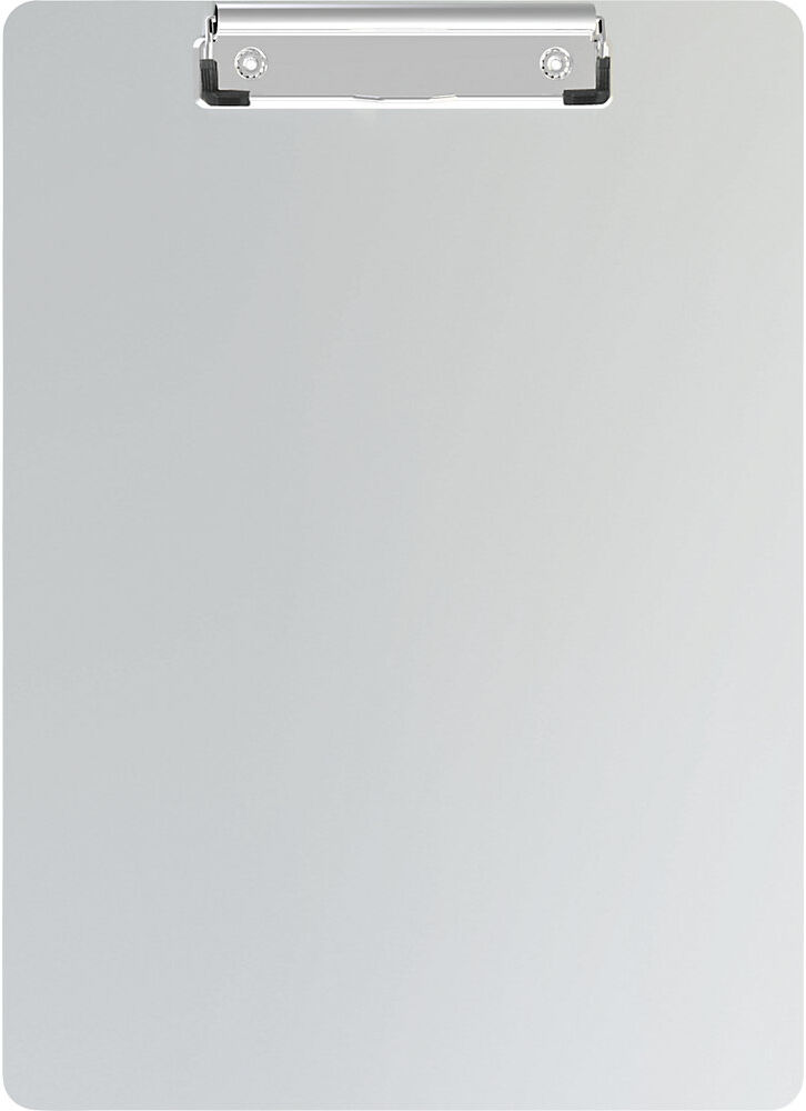 Schreibplatte, Aluminium, mit Bügelklemme und Magnetband, VE 2 Stk, LxBxT 319 x 230 x 14 mm MAUL