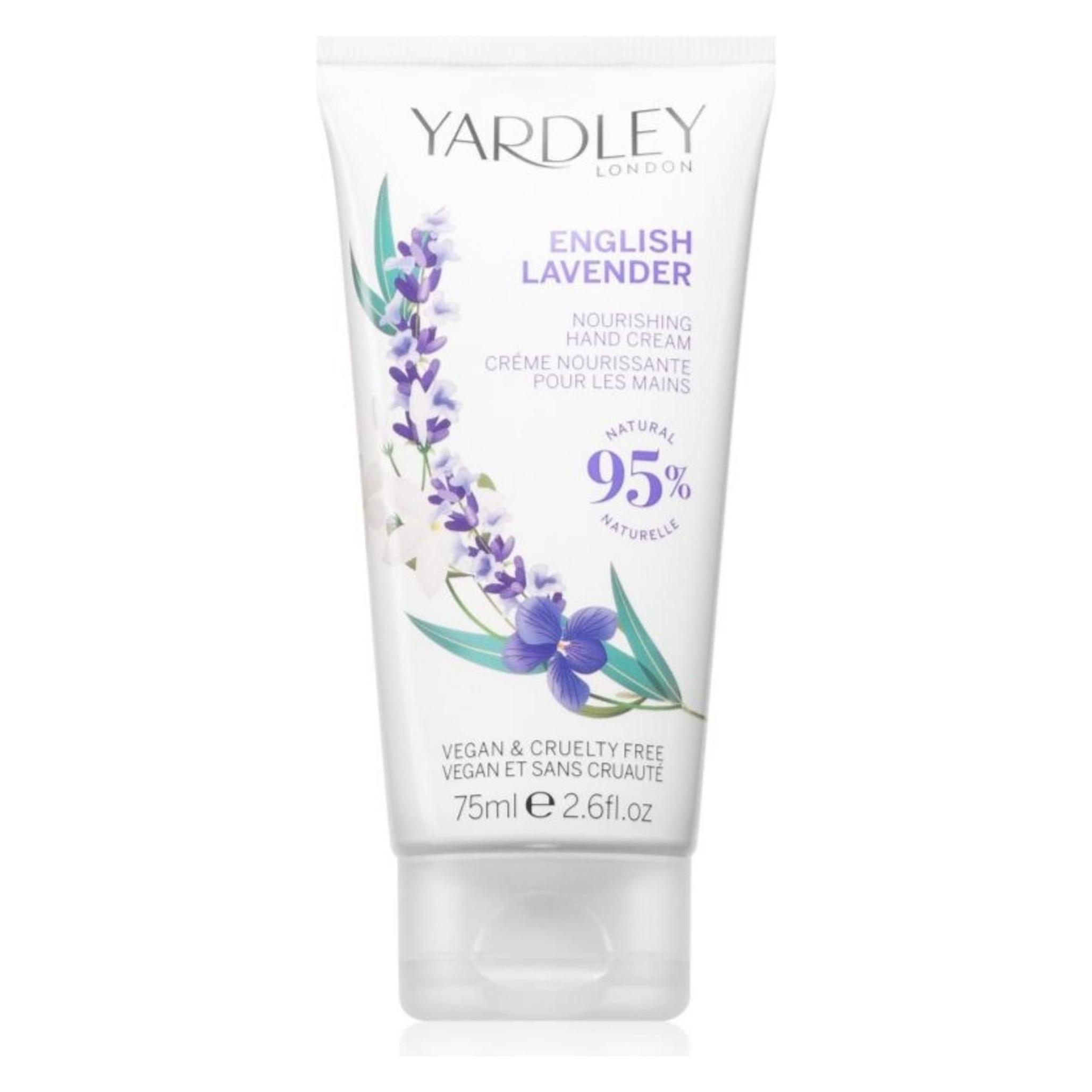 Yardley English Lavender Hand & Nail Cream 100ml (75 ml) (5056179307735)