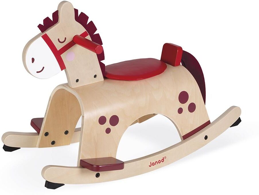 Schaukelpferd JANOD "Janod Schaukelpferd Pony Nature", Baby, beige (natur), Schaukeltiere Schaukelpferd natur Einheitsgröße