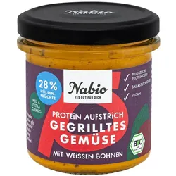 Protein Aufstrich - gegrilltes Gemüse mit weißer Bohne 135g
