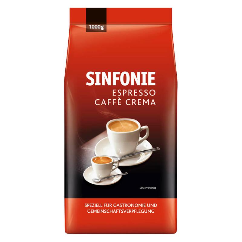JACOBS SINFONIE Espresso Caffè Crema Kaffeebohnen 1,0 kg 4019141