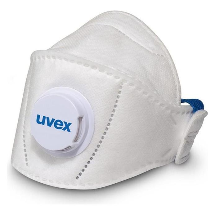 Uvex Atemschutzmaske, mit Ventil, weiss, Universal (FFP1, 1x) (8735111)