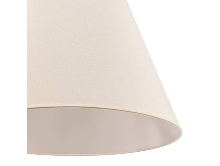 Lampenschirm Anna für Hängeleuchte ecru/struktur Duolla, creme / amber, Textil / Stoff / Seide
