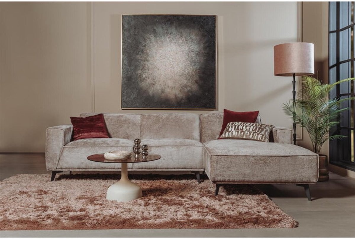 Tower Living Leeds hoekbank 2,5-zits rechts touch - taupe