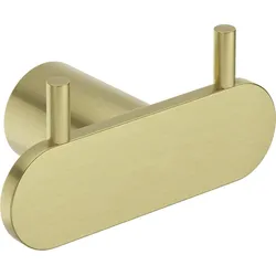 Neuesbad Doppelter Haken, Gold gebürstet NB1DEADRR1211