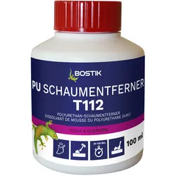 Bostik T112 PU Schaumentferner Reiniger 100ml Dose mit Applikator