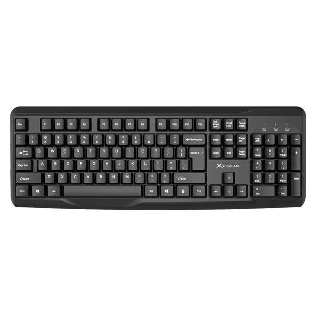 Xtrike Me Computer keyboard KB-229 EN black (Eng. Int., Kabelgebunden) (57832600)