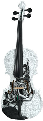 Thomann Black Rose Violin Set 4/4