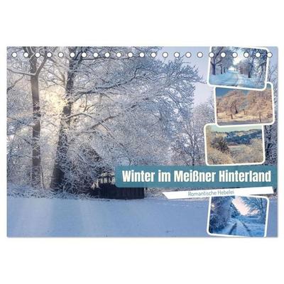 Winter im Meißner Hinterland (Tischkalender 2027 DIN A5 quer), CALVENDO Monatskalender