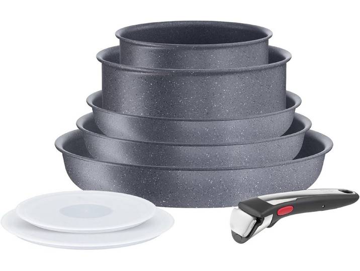 Tefal Topf-Set Tefal Ingenio L7669802 Kochgeschirr, 8-teilig, Induktion, (8-tlg)