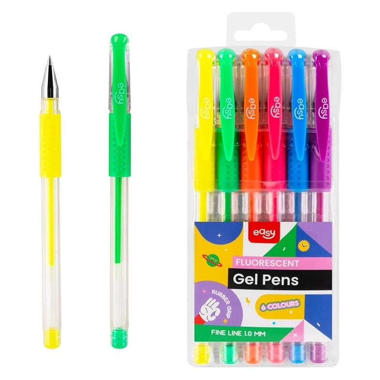 Bertus Fluo-Gelstift 6 Farben EINFACH (6x) (41935444)