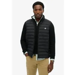 Superdry für Herren. M5012341A Fuji Lite Padded Vest schwarz (M), Lässig, Nachhaltig, Recyceltes Nylon