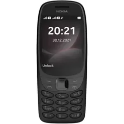 Nokia 6310 TA-1607 phone black (2.80", 0.30 Mpx), Tastenhandy, Schwarz