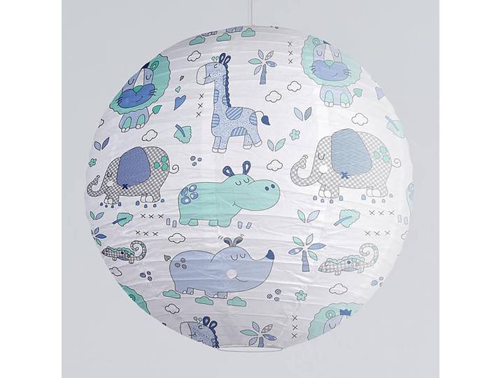 Abat-jour Jungle Ø 45cm Blanc