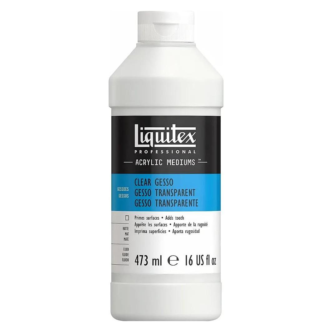 Winsor & Newton Acrylic medium clear gesso 473ml (473 ml) (7616)