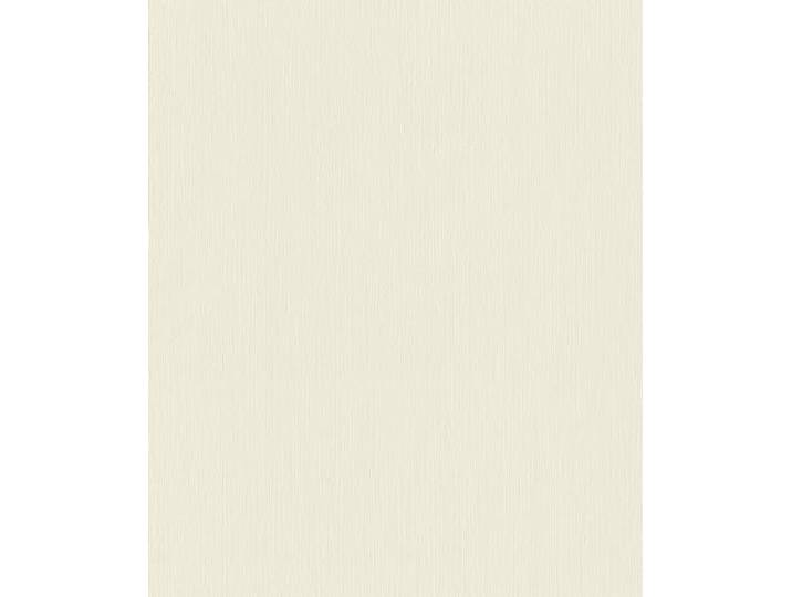 Rasch Tapete 536805 - Einfarbige Vliestapete in Weiß mit Textiltoptik aus der Kollektion Country Charme