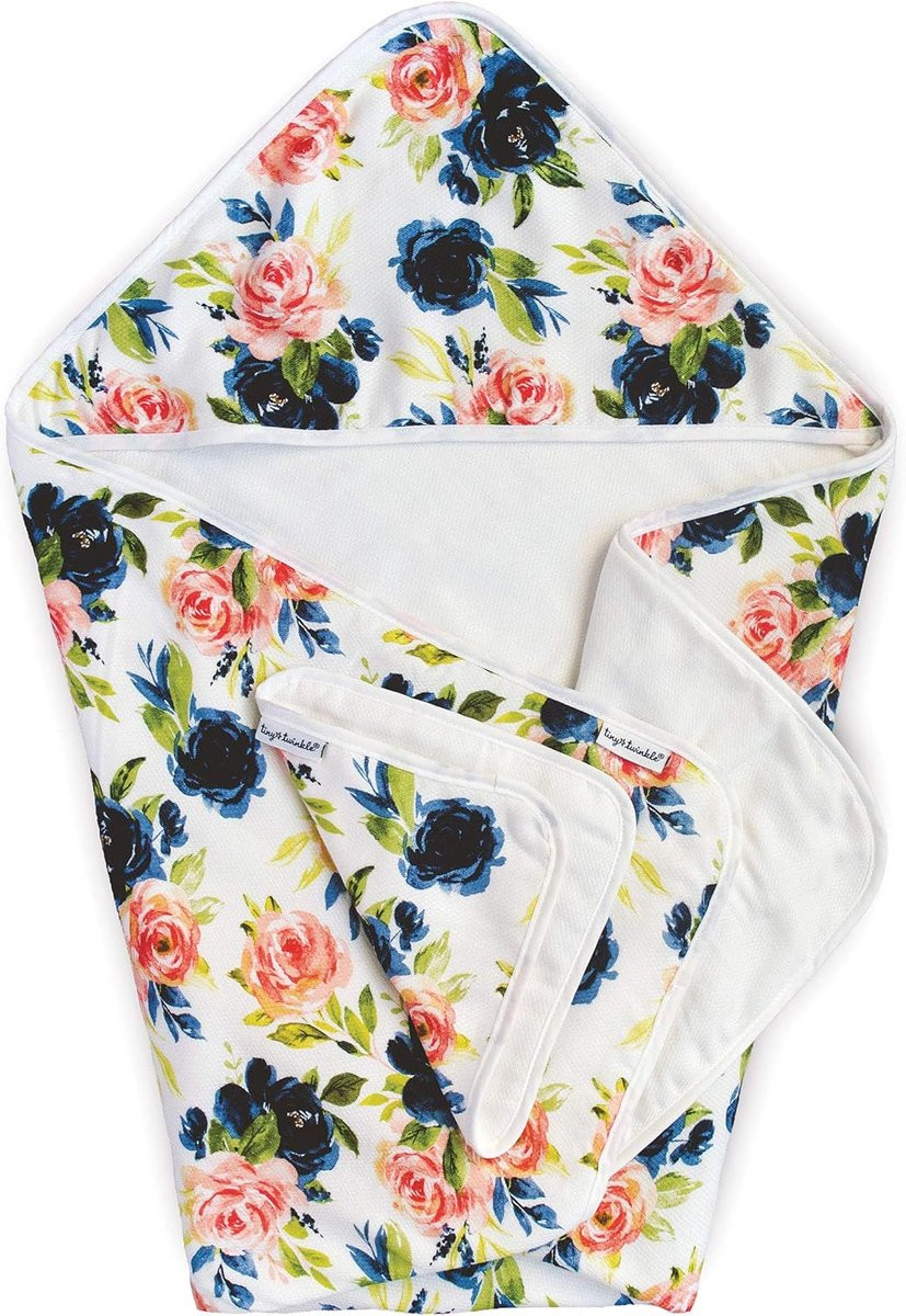 Set van zachte babyhanddoeken met capuchon in koffiekleur, 200 g