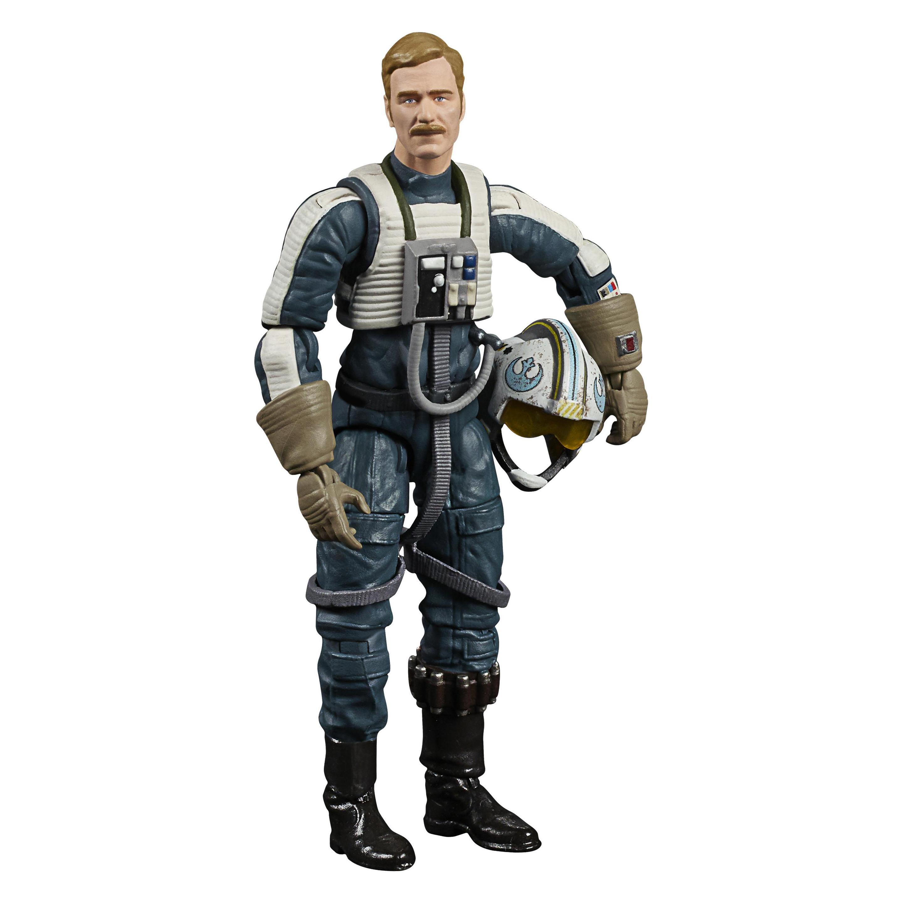 Hasbro Star Wars Rogue One The Vintage Collection Antoc Merrick's X-Wing Fighter Fahrzeug mit Figur (F28855L0)