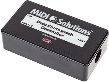 MIDI Solutions Dual Footswitch Controller