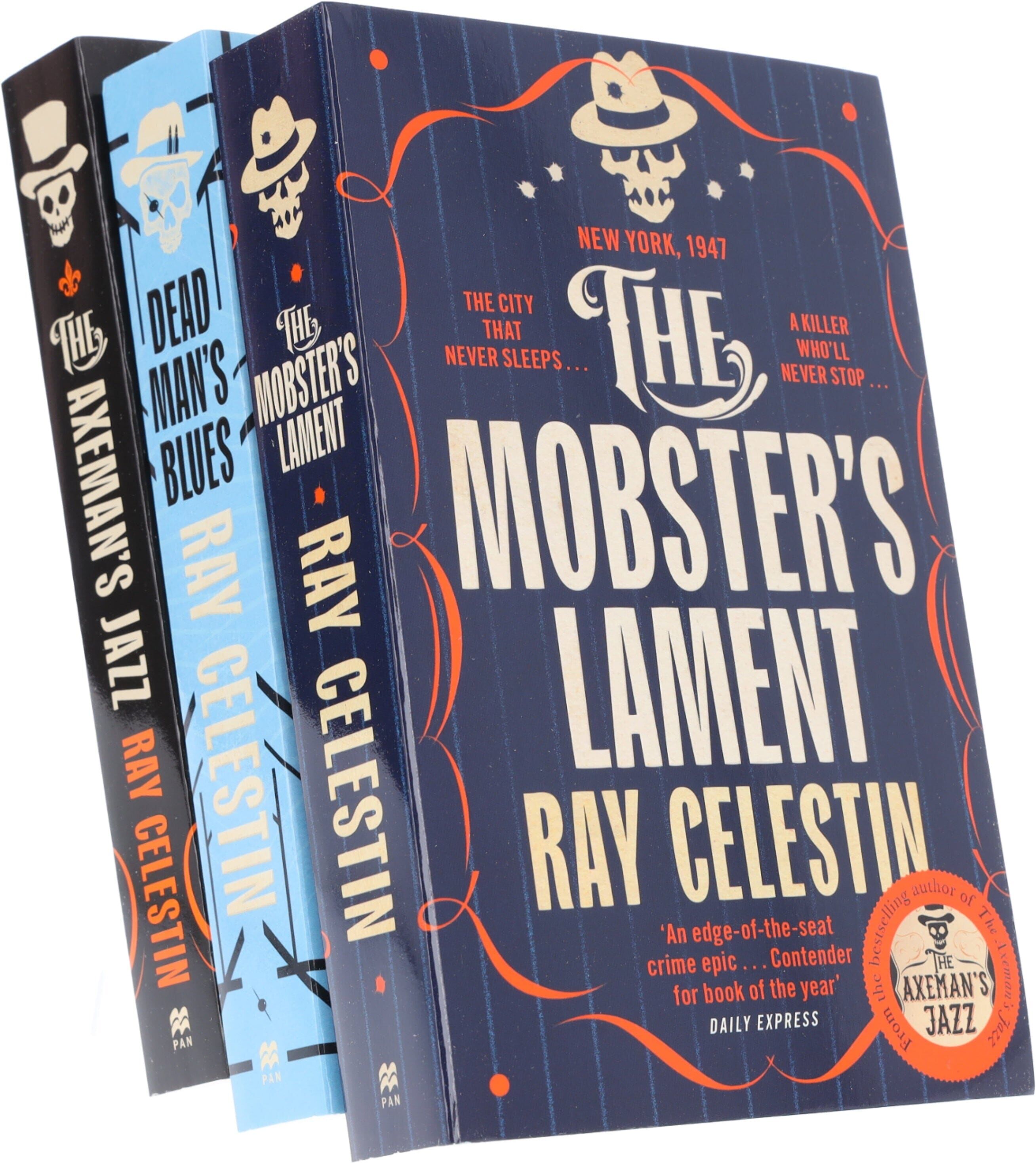 City Blues Quartet Series 3 Books Collection Set By Ray Celestin - Fiction - Paperback Pan Macmillan