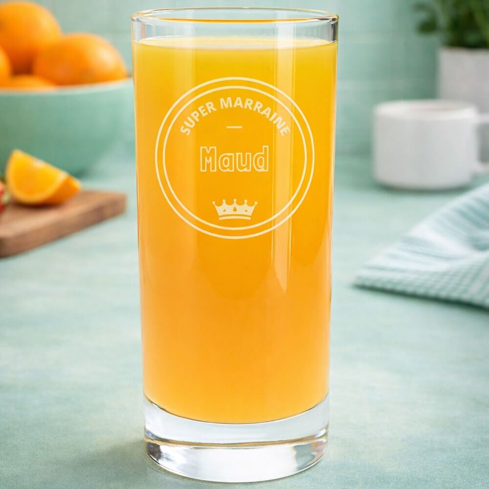 Ocadeau Verre apéritif Super Marraine