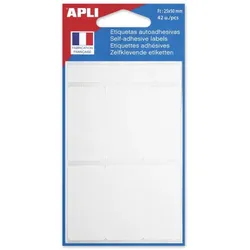 agipa APLI Vielzweck-Etiketten, 25 x 50 mm, weiß