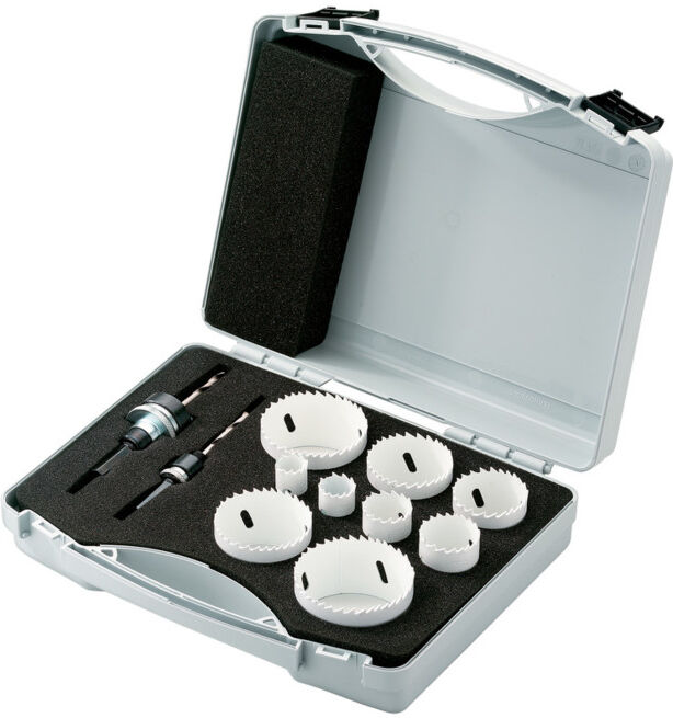 Assortiment de scies cloches bimétal 2, 11 pièces metabo (625435000)
