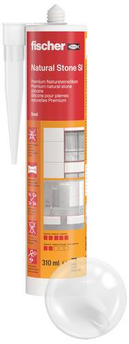 Fischer DNS TP Bau-Silikon Herstellerfarbe Transparent 053121 310ml