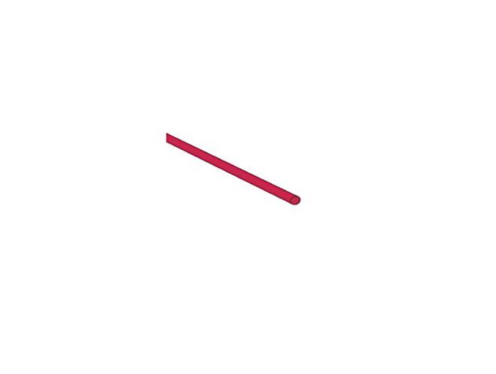 Velleman STB24R Krimpkous Rood, 2,4 mm, Set van 50 stuks