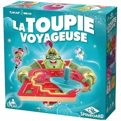 Buzzy games Spinboard Â€“ LA Toupie Voyageuse (Französisch, 1 - 4 Spieler)