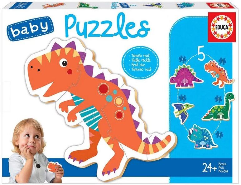Baby Puzzles Dinosaures - Educa