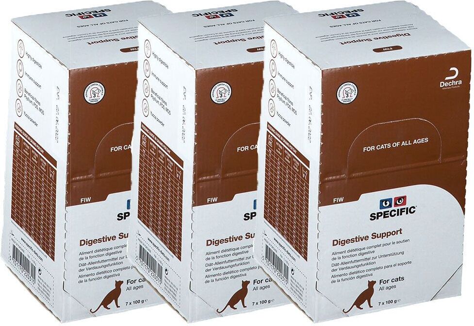 Specific Fiw Kat Digestive Support x3 3x7x100 g Beutel