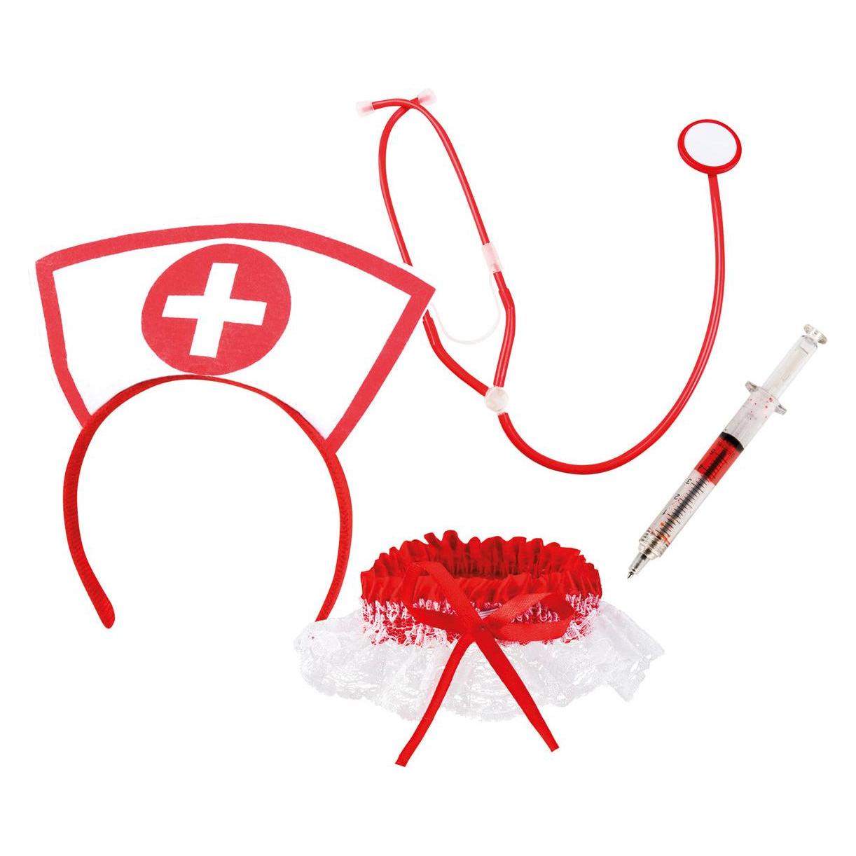 Boland Krankenschwester Accessoire-Set (BO44803)