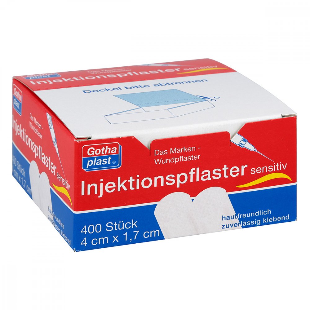 Gothaplast GmbH Gothaplast Injektionspfl.sensitiv 1,7x4 cm 04114025